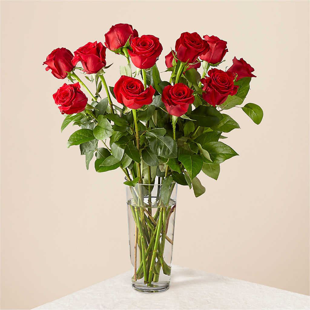 Long Stem Red Rose Bouquet – FLORAL CREATIONS & GIFTS, Weslaco TX