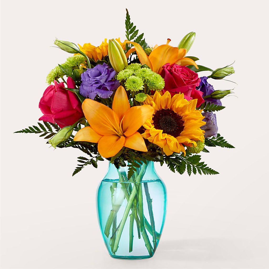 Double Rainbow Bouquet – FLORAL CREATIONS & GIFTS, Weslaco TX
