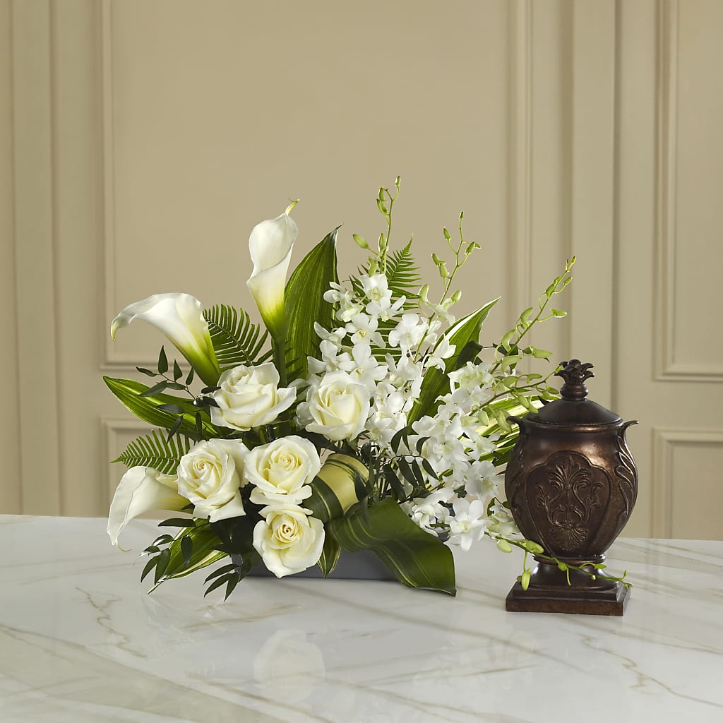 At Peace Arrangement – FLORAL CREATIONS & GIFTS, Weslaco TX
