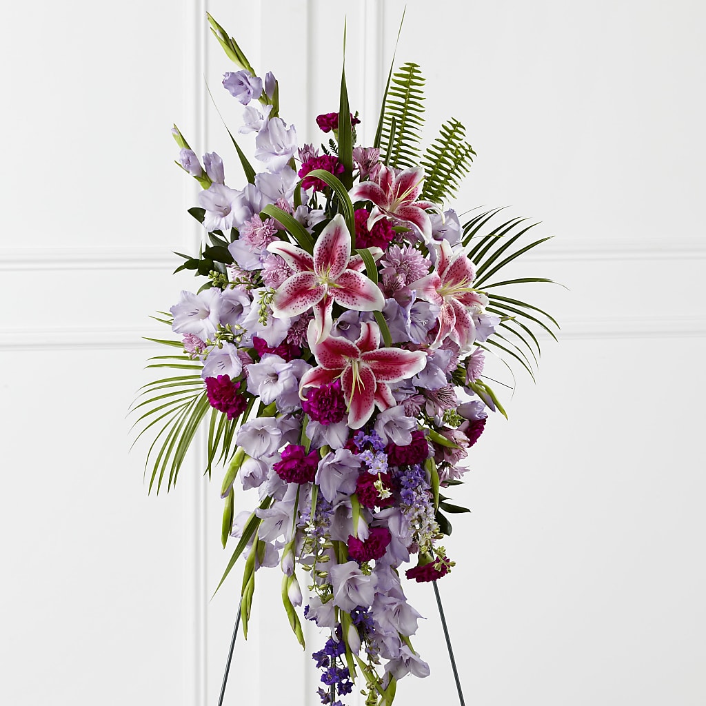 Tender Touch Standing Spray – FLORAL CREATIONS & GIFTS, Weslaco TX