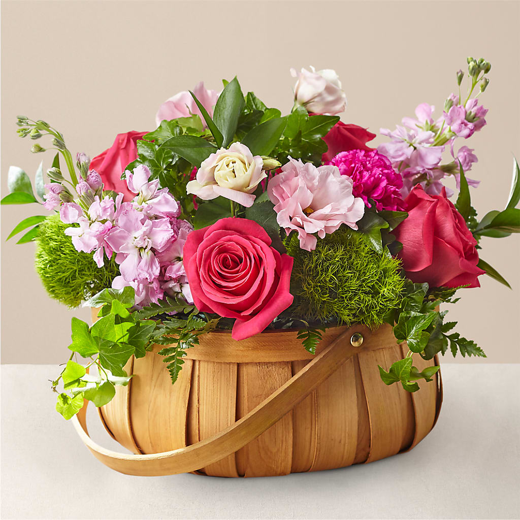 Radiance in Bloom Basket – FLORAL CREATIONS & GIFTS, Weslaco TX