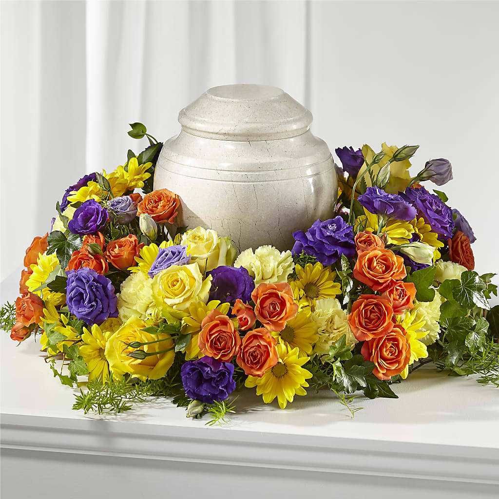 Blossoms of Remembrance Cremation Adornment – FLORAL CREATIONS & GIFTS, Weslaco TX