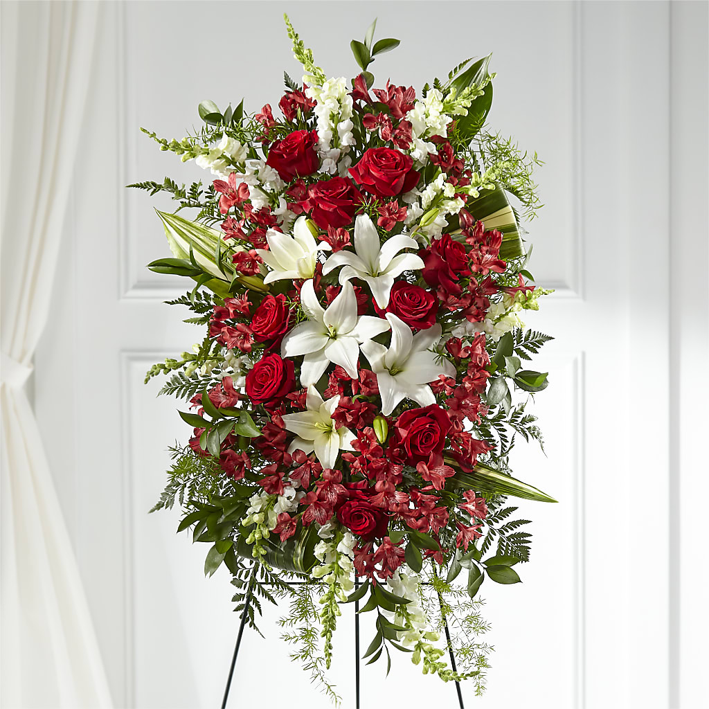 Everlasting Memory Standing Spray – FLORAL CREATIONS & GIFTS, Weslaco TX
