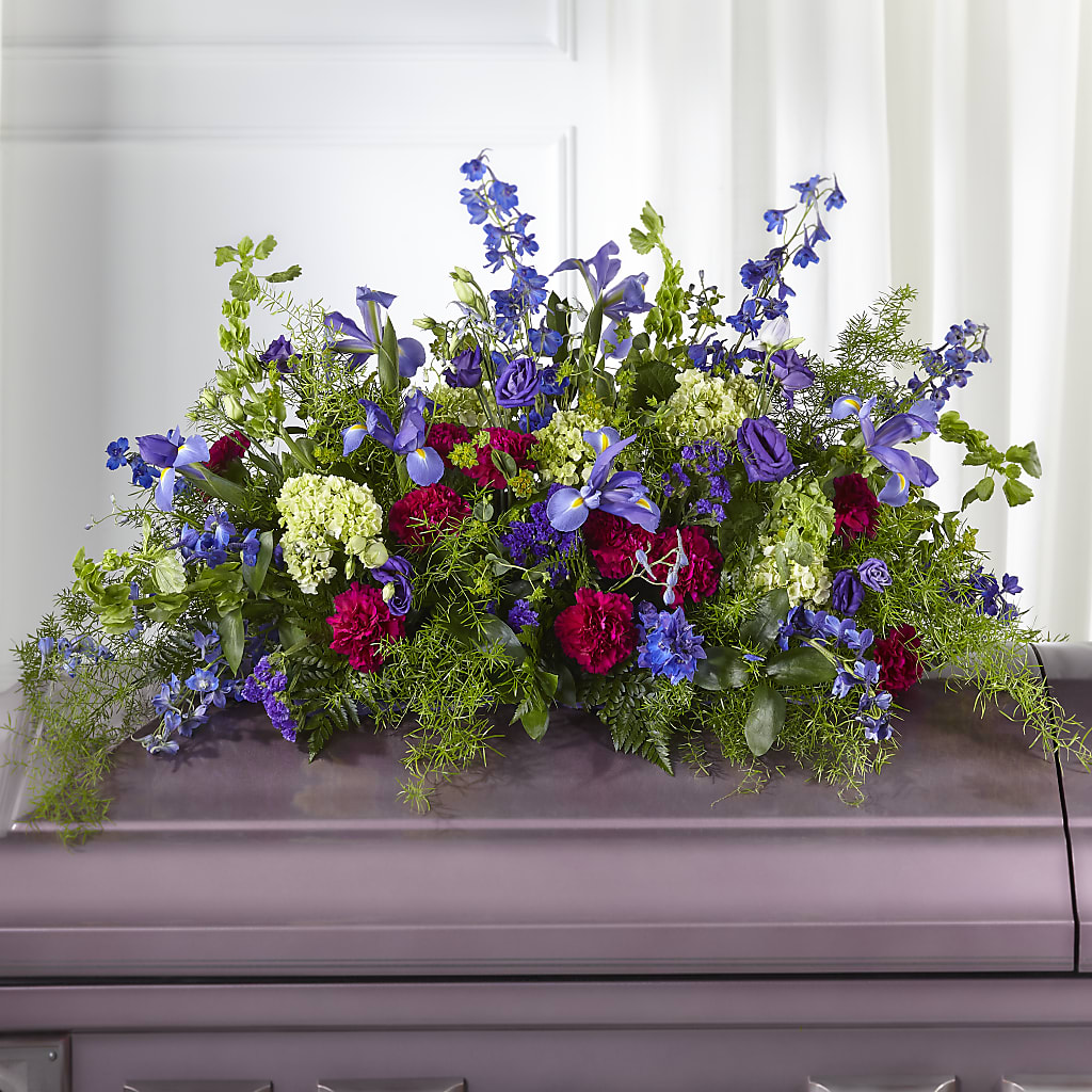 Always Treasured Casket Spray – FLORAL CREATIONS & GIFTS, Weslaco TX
