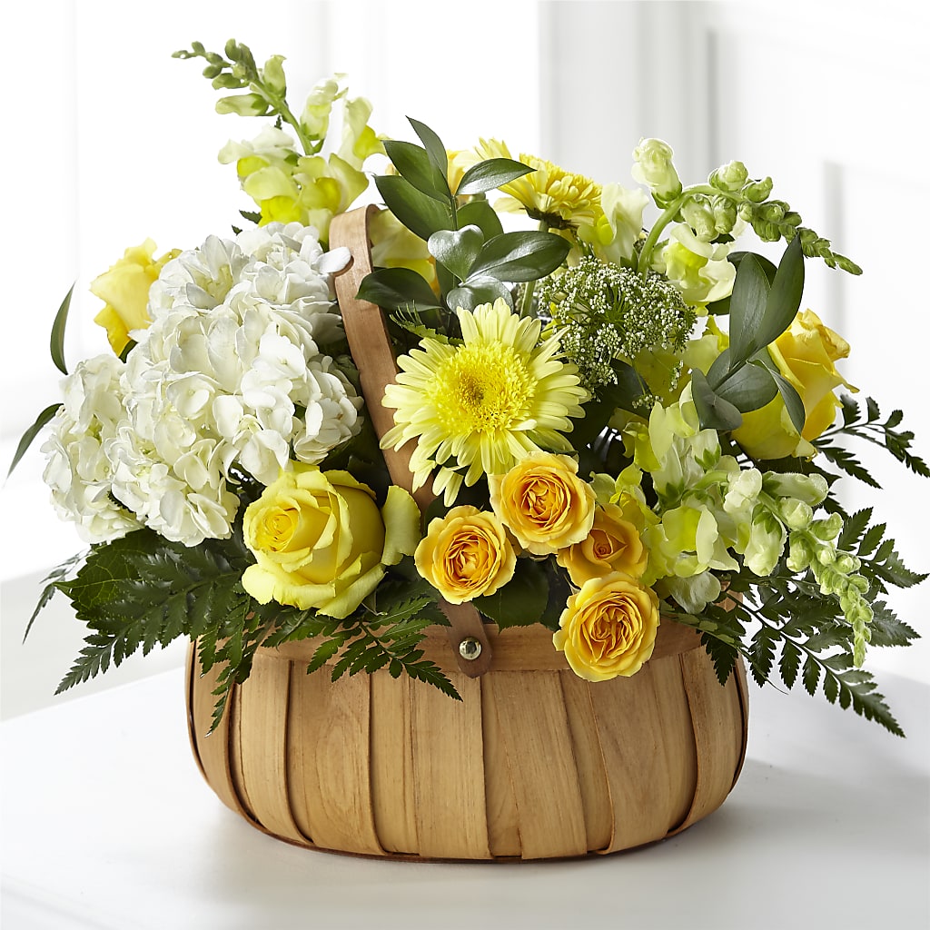 Rustic Remembrance Basket – FLORAL CREATIONS & GIFTS, Weslaco TX