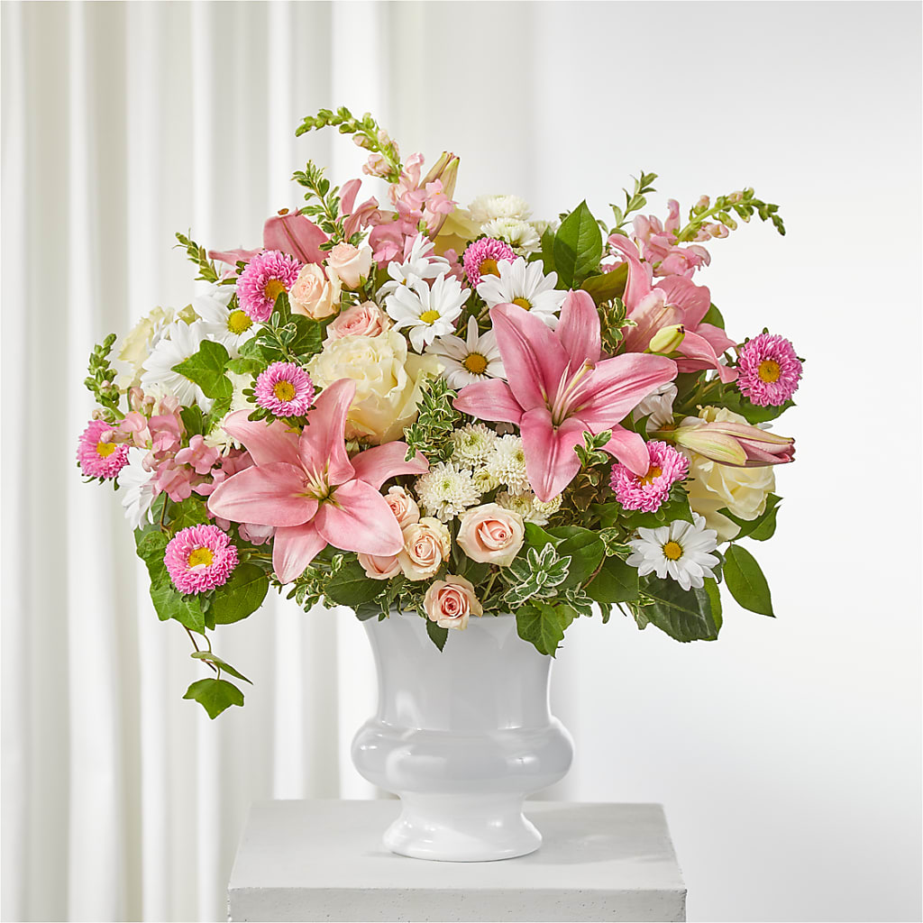 Empathetic Blooms Urn Arrangement – FLORAL CREATIONS & GIFTS, Weslaco TX