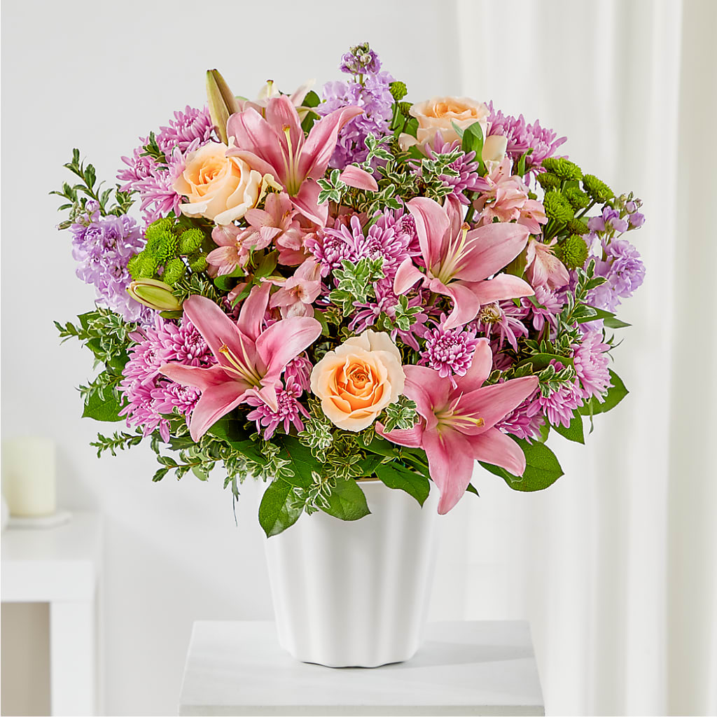 Supportive Embrace Tabletop Basket – FLORAL CREATIONS & GIFTS, Weslaco TX