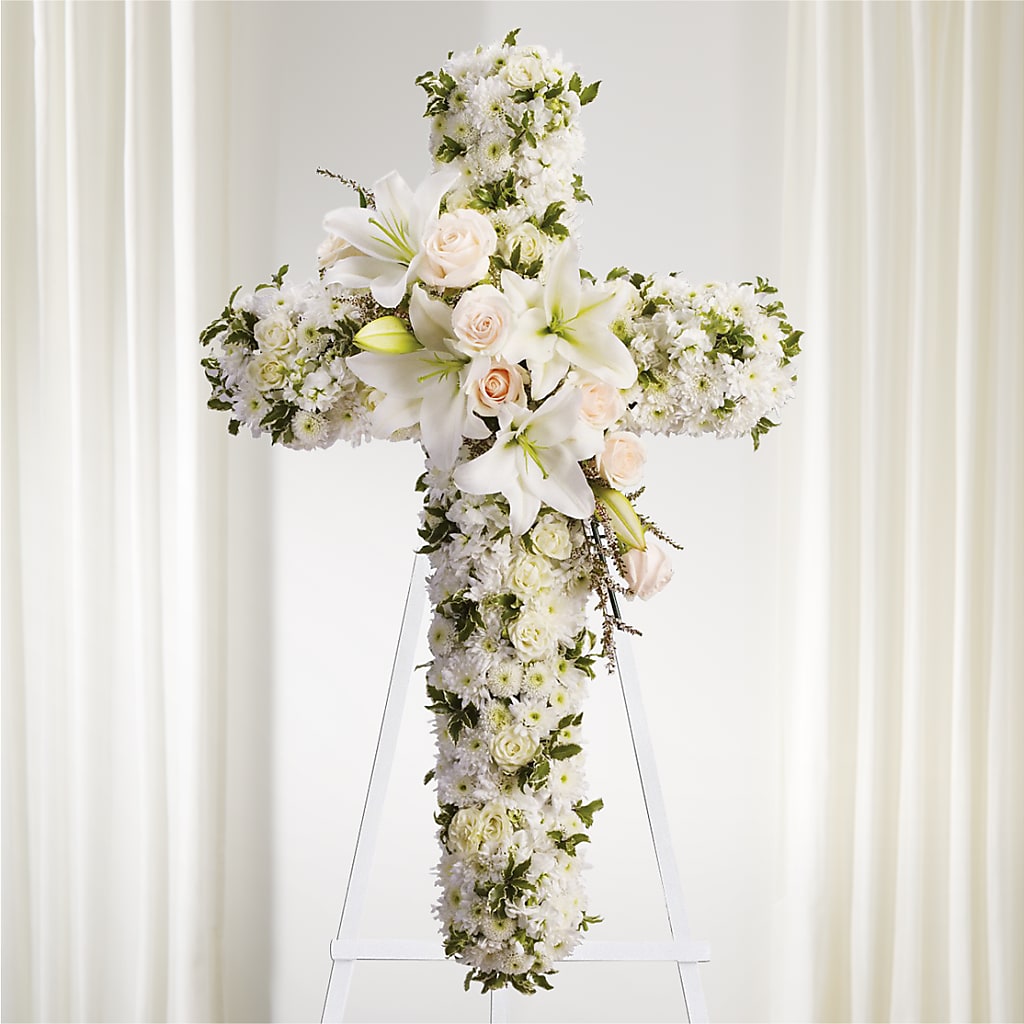Spiritual Guidance Standing Spray – FLORAL CREATIONS & GIFTS, Weslaco TX