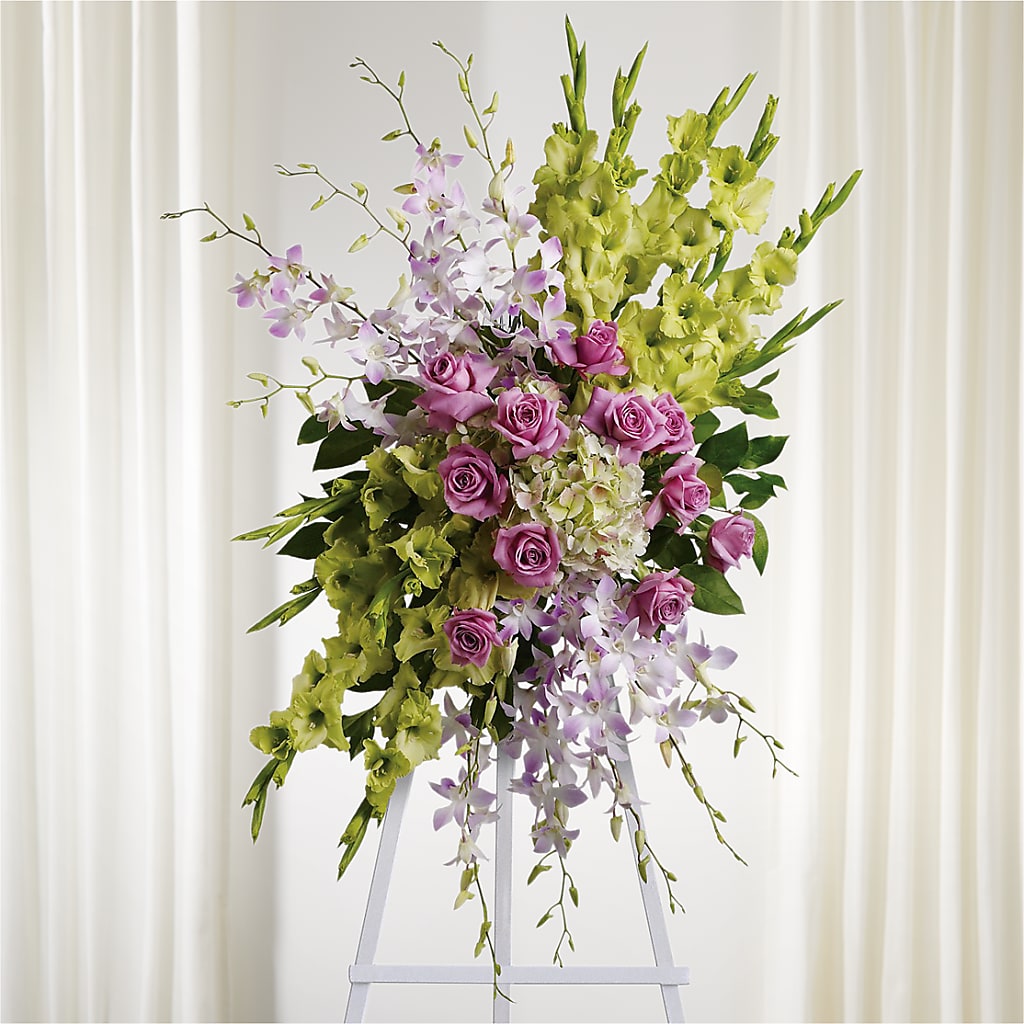 Lasting Legacy Standing Spray – FLORAL CREATIONS & GIFTS, Weslaco TX