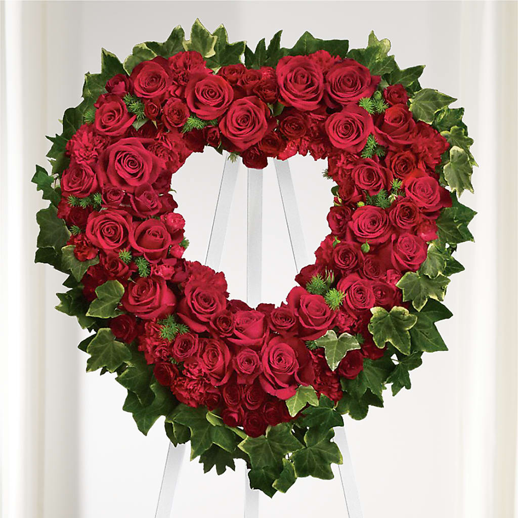 Wholehearted Standing Spray – FLORAL CREATIONS & GIFTS, Weslaco TX