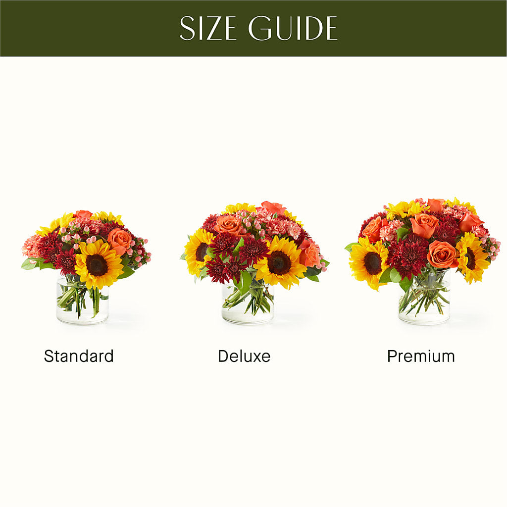 September Sunset Bouquet – FLORAL CREATIONS & GIFTS, Weslaco TX