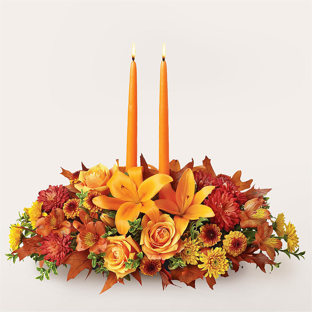 Traditions Centerpiece – FLORAL CREATIONS & GIFTS, Weslaco TX