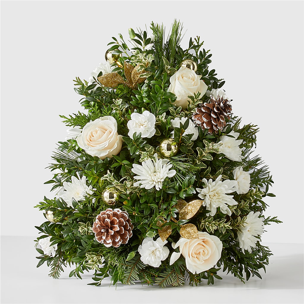 Snowed In Tree – FLORAL CREATIONS & GIFTS, Weslaco TX