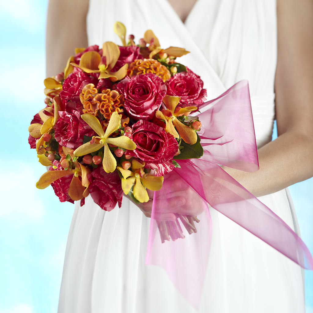 Brilliant Shades of Love Bouquet – FLORAL CREATIONS & GIFTS, Weslaco TX