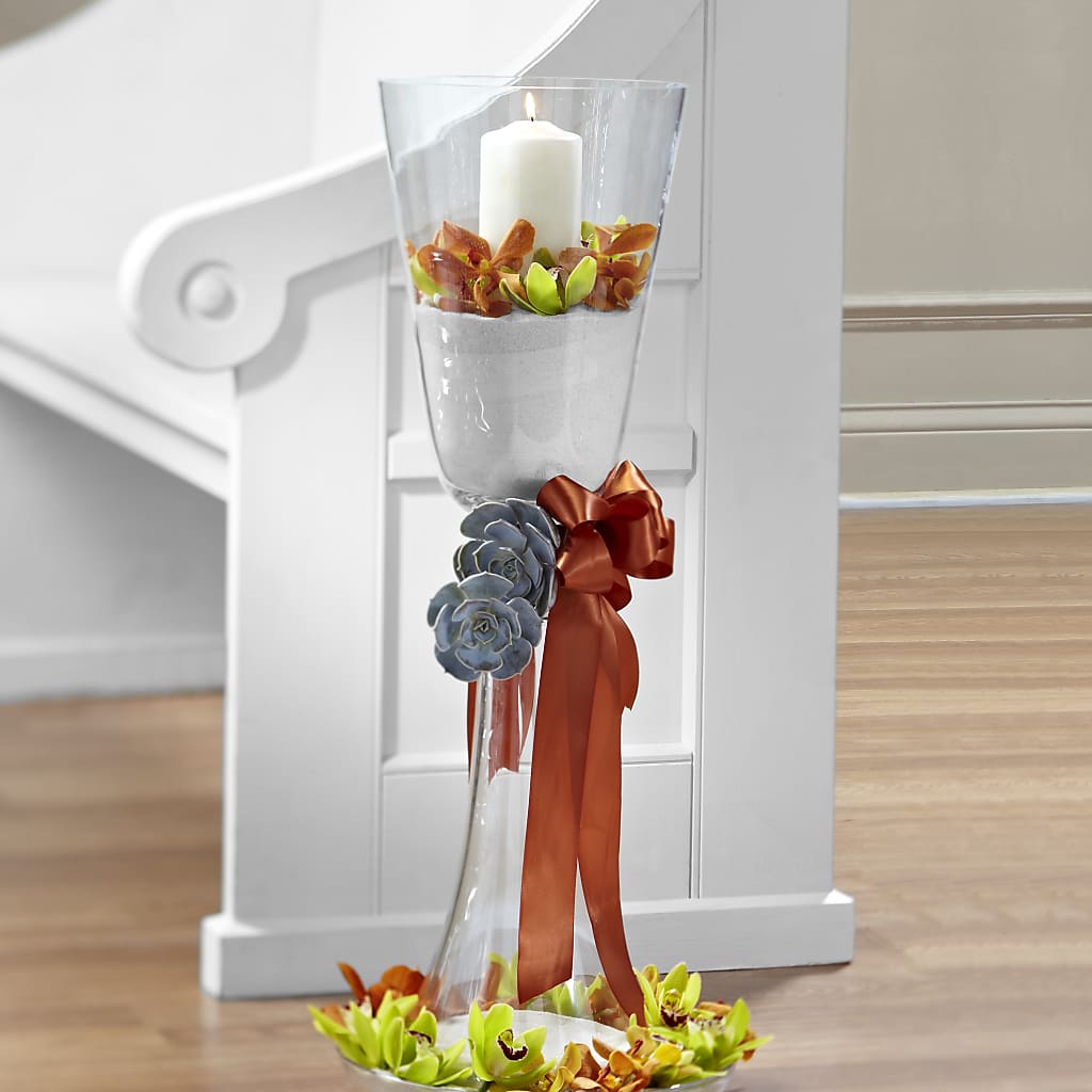 Matrimony Pew Decor – FLORAL CREATIONS & GIFTS, Weslaco TX