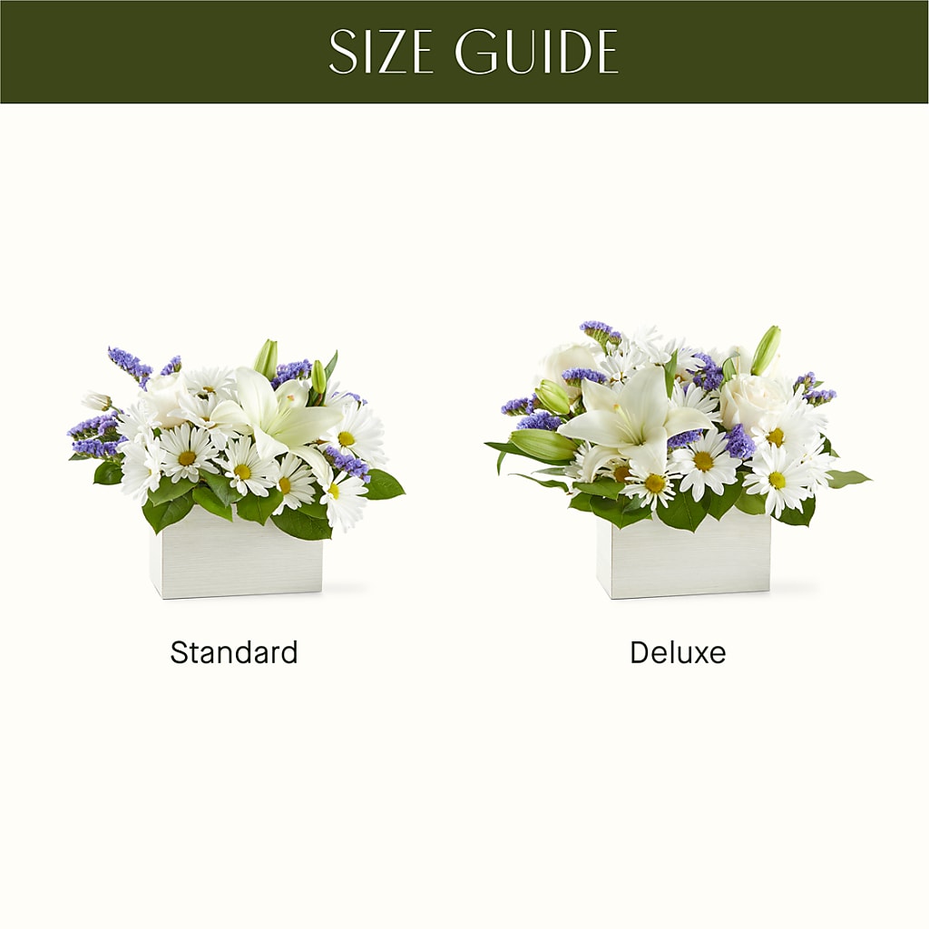 Beyond Blue Box Bouquet – FLORAL CREATIONS & GIFTS, Weslaco TX