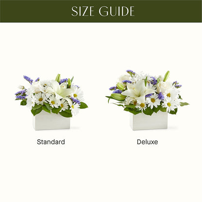 Beyond Blue Box Bouquet – FLORAL CREATIONS & GIFTS, Weslaco TX