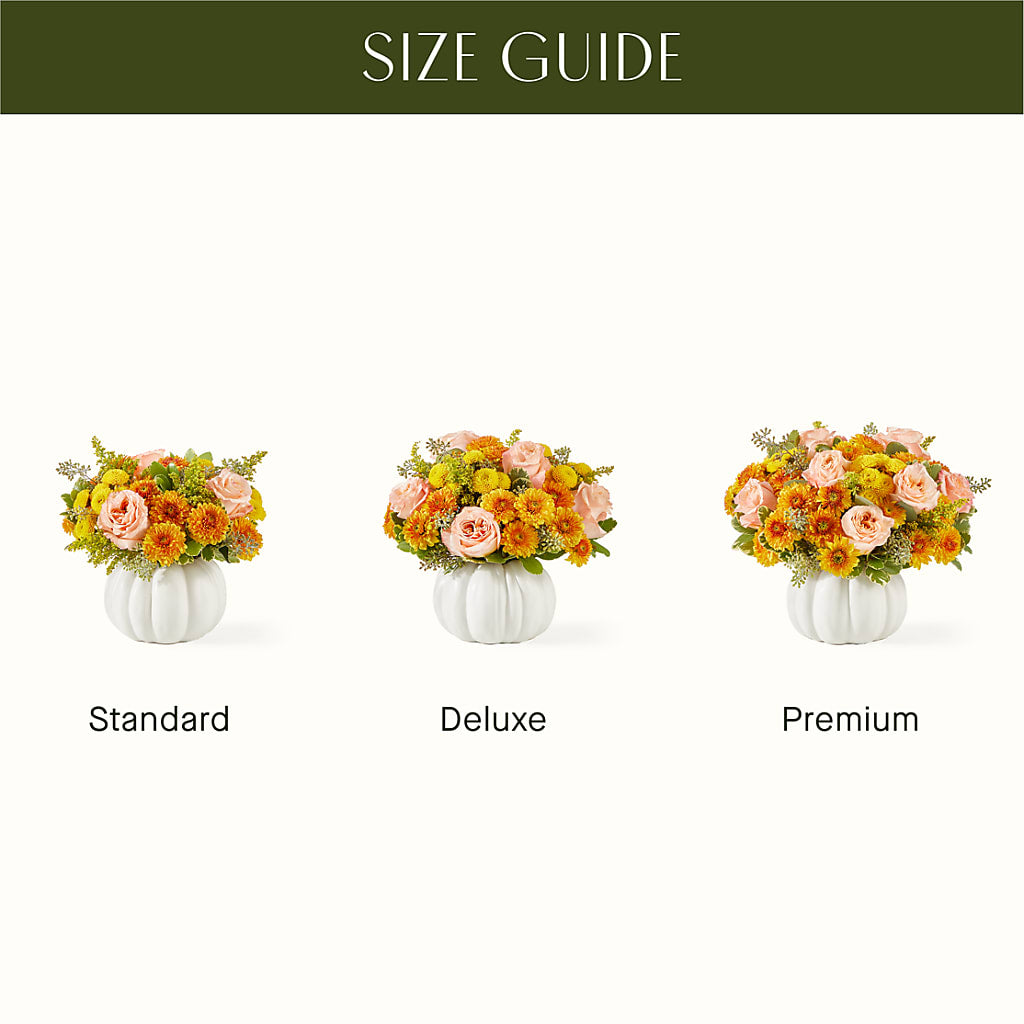 Peachy Pumpkin – FLORAL CREATIONS & GIFTS, Weslaco TX