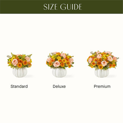Peachy Pumpkin – FLORAL CREATIONS & GIFTS, Weslaco TX