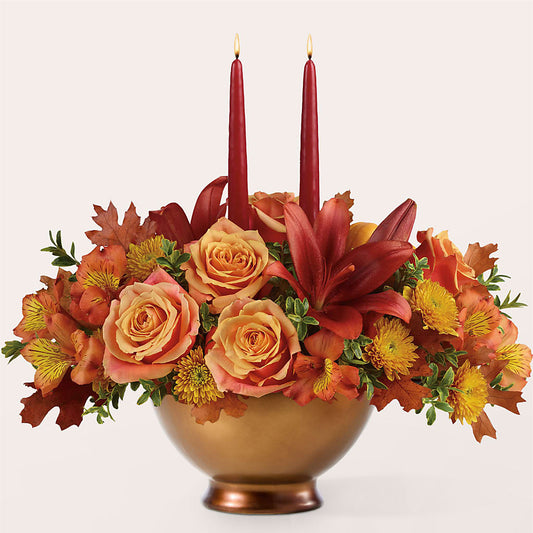 Harvest Table Centerpiece – FLORAL CREATIONS & GIFTS, Weslaco TX