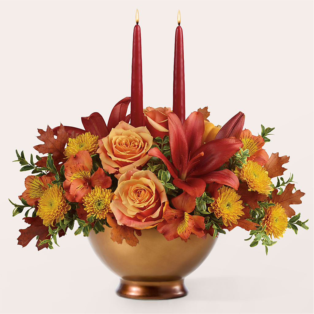 Harvest Table Centerpiece – FLORAL CREATIONS & GIFTS, Weslaco TX