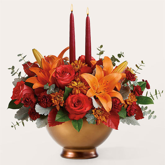 Fruits of Fall Centerpiece – FLORAL CREATIONS & GIFTS, Weslaco TX