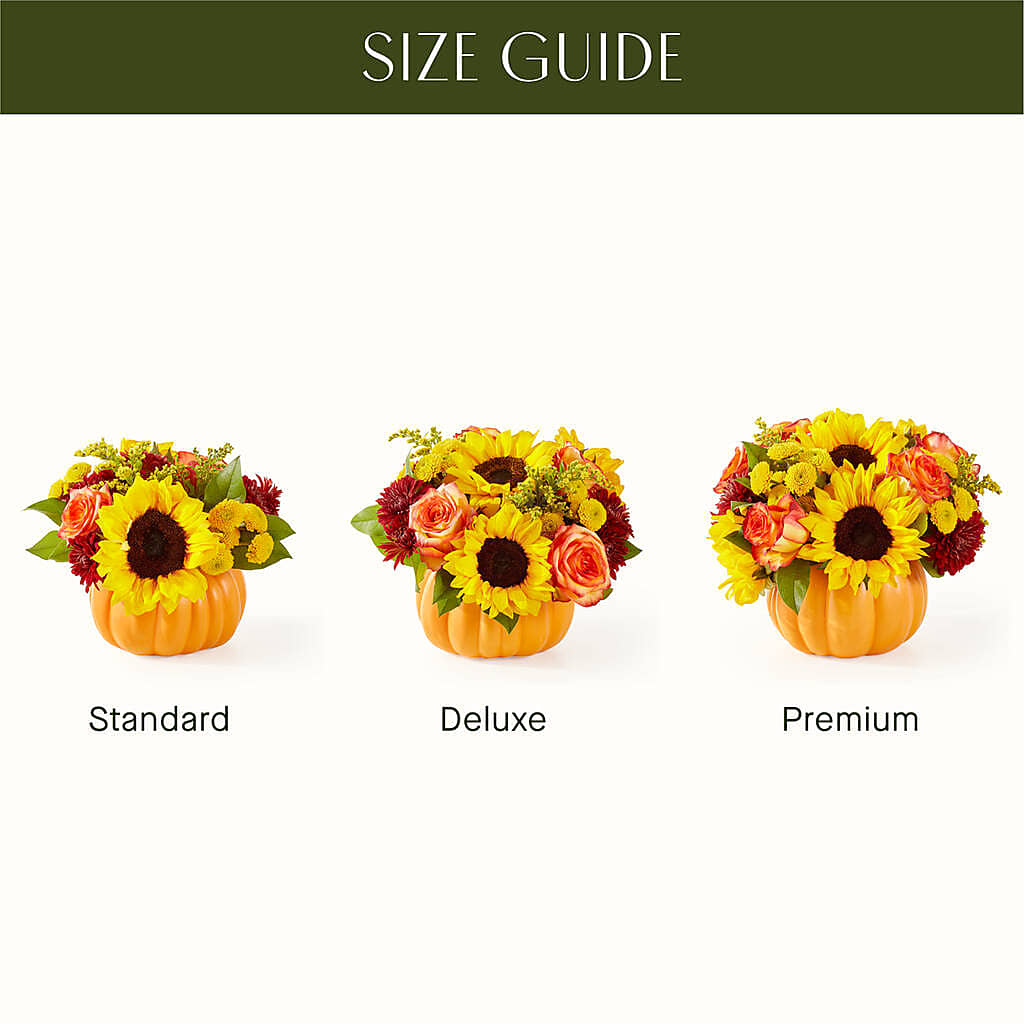 Golden Gourd Pumpkin Bouquet – FLORAL CREATIONS & GIFTS, Weslaco TX