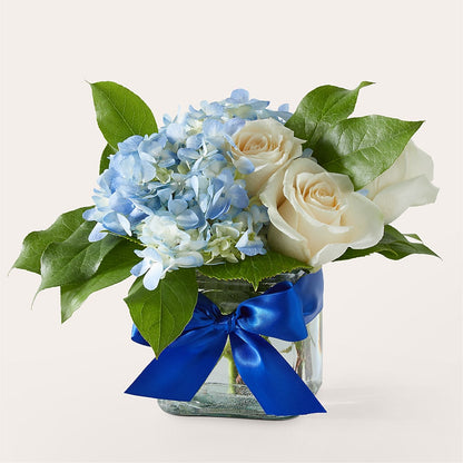 Sky Blue Delight Bouquet – FLORAL CREATIONS & GIFTS, Weslaco TX