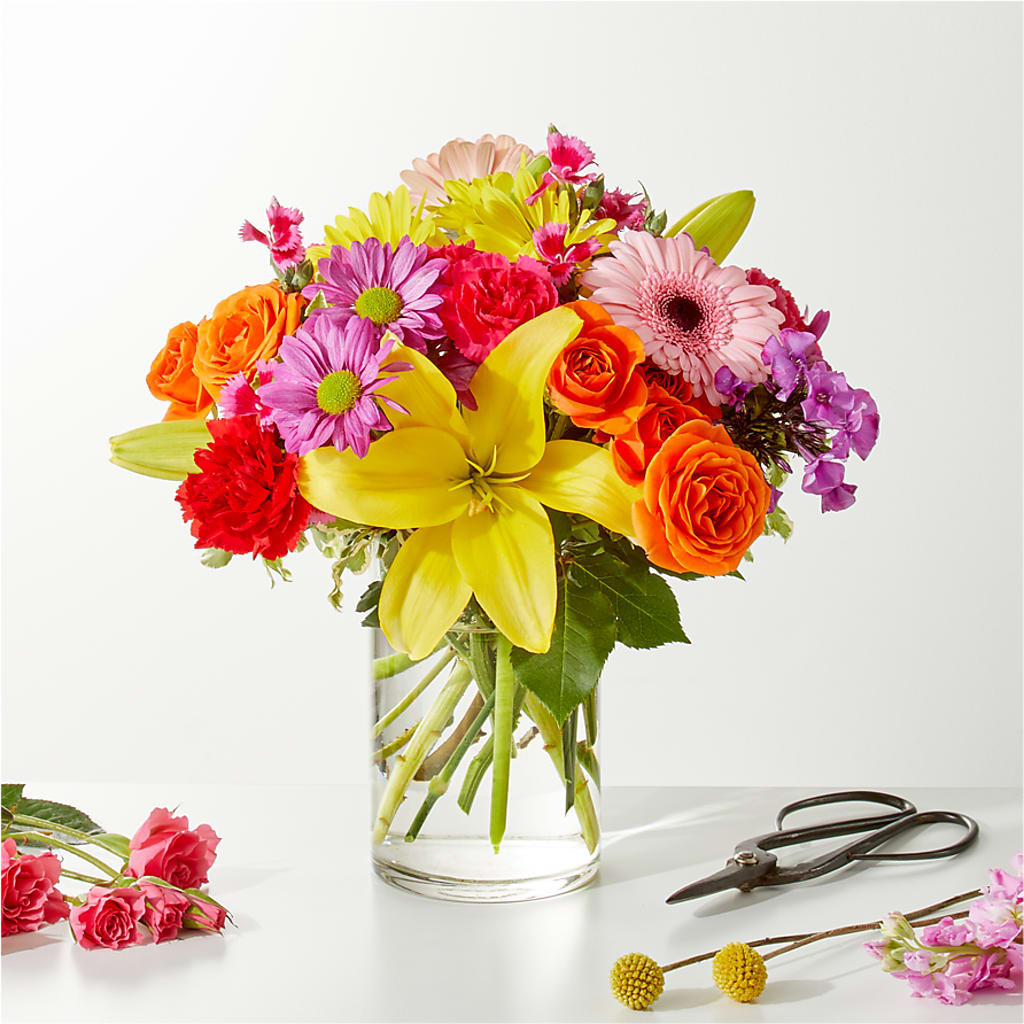 Cue the Confetti - A Florist Original – FLORAL CREATIONS & GIFTS, Weslaco TX