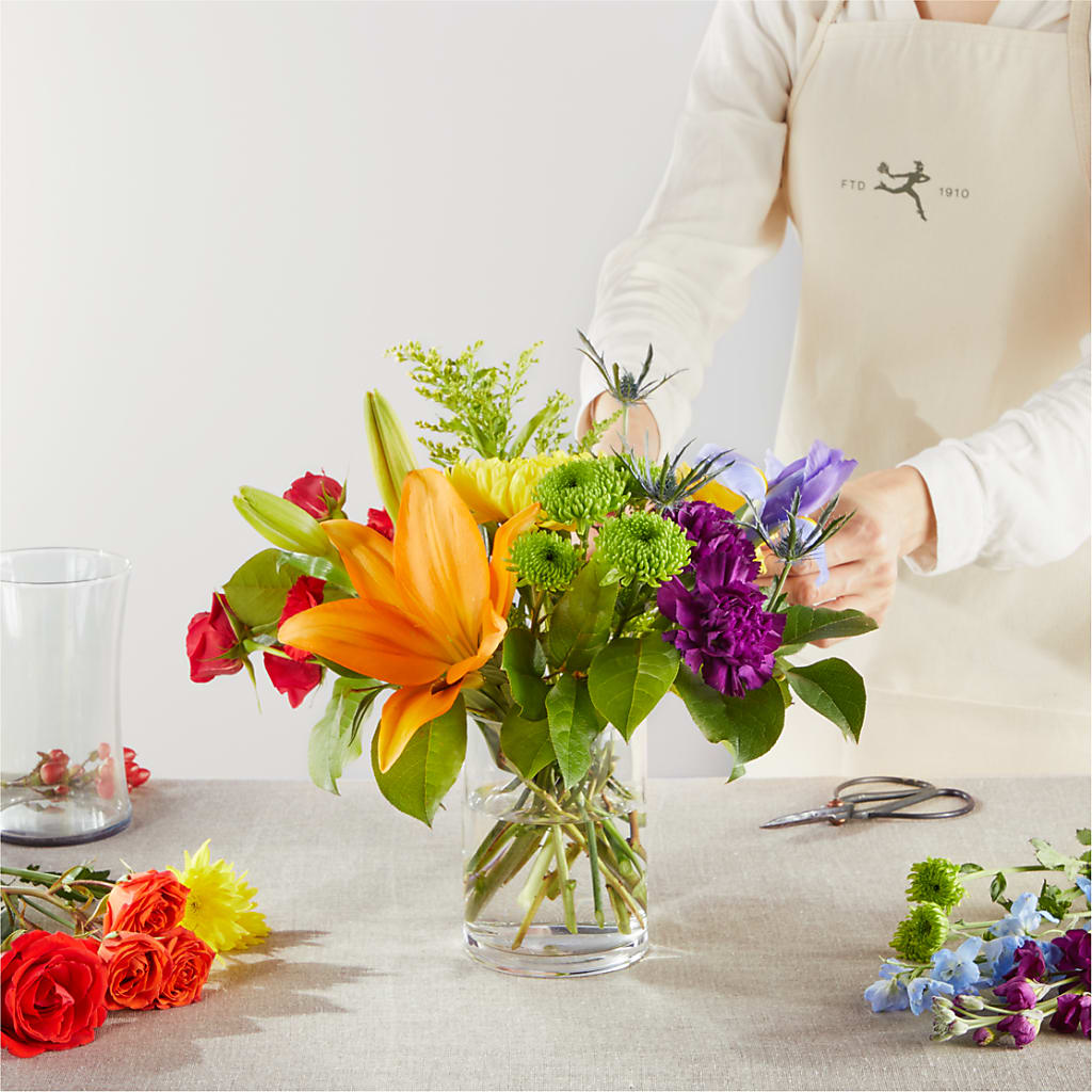 Summer Spectra - A Florist Original – FLORAL CREATIONS & GIFTS, Weslaco TX