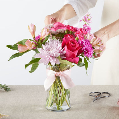 Pink Ribbon - A Florist Original – FLORAL CREATIONS & GIFTS, Weslaco TX