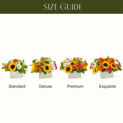 Sun-drenched Blooms Box Bouquet – FLORAL CREATIONS & GIFTS, Weslaco TX