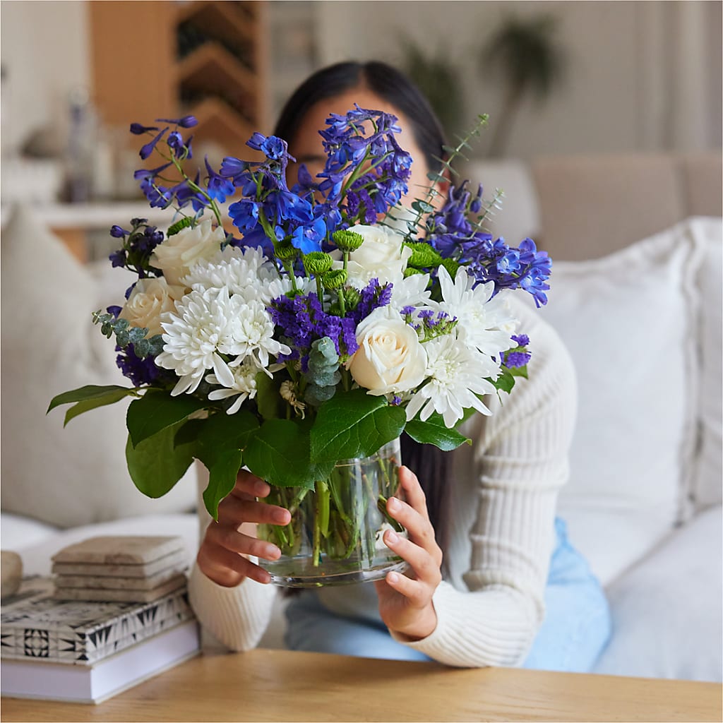 Cerulean Waves Bouquet – FLORAL CREATIONS & GIFTS, Weslaco TX