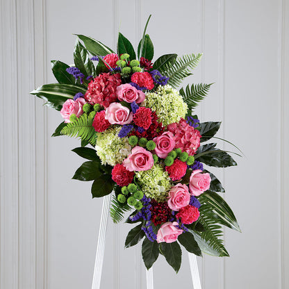 Refreshing Mix Standing Spray – FLORAL CREATIONS & GIFTS, Weslaco TX