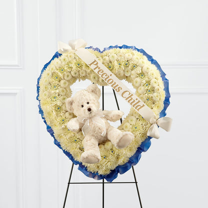 Precious Child Standing Heart – FLORAL CREATIONS & GIFTS, Weslaco TX