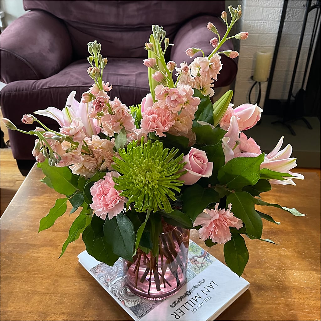Pretty in Pink Bouquet – FLORAL CREATIONS & GIFTS, Weslaco TX
