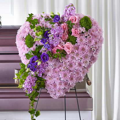 Treasured Love Standing Heart – FLORAL CREATIONS & GIFTS, Weslaco TX