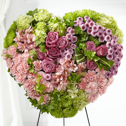Heartwarming Standing Heart – FLORAL CREATIONS & GIFTS, Weslaco TX