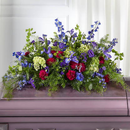 Always Treasured Casket Spray – FLORAL CREATIONS & GIFTS, Weslaco TX