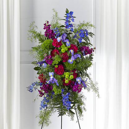 Heavenly Skies Standing Spray – FLORAL CREATIONS & GIFTS, Weslaco TX