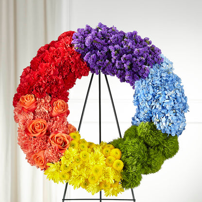 Circle of Love Wreath – FLORAL CREATIONS & GIFTS, Weslaco TX