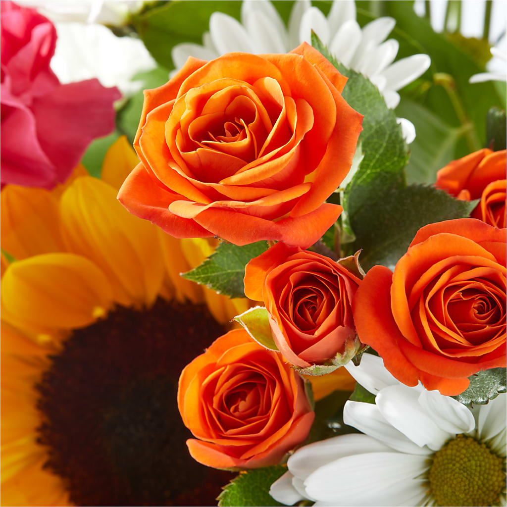Sun-drenched Blooms Bouquet – FLORAL CREATIONS & GIFTS, Weslaco TX