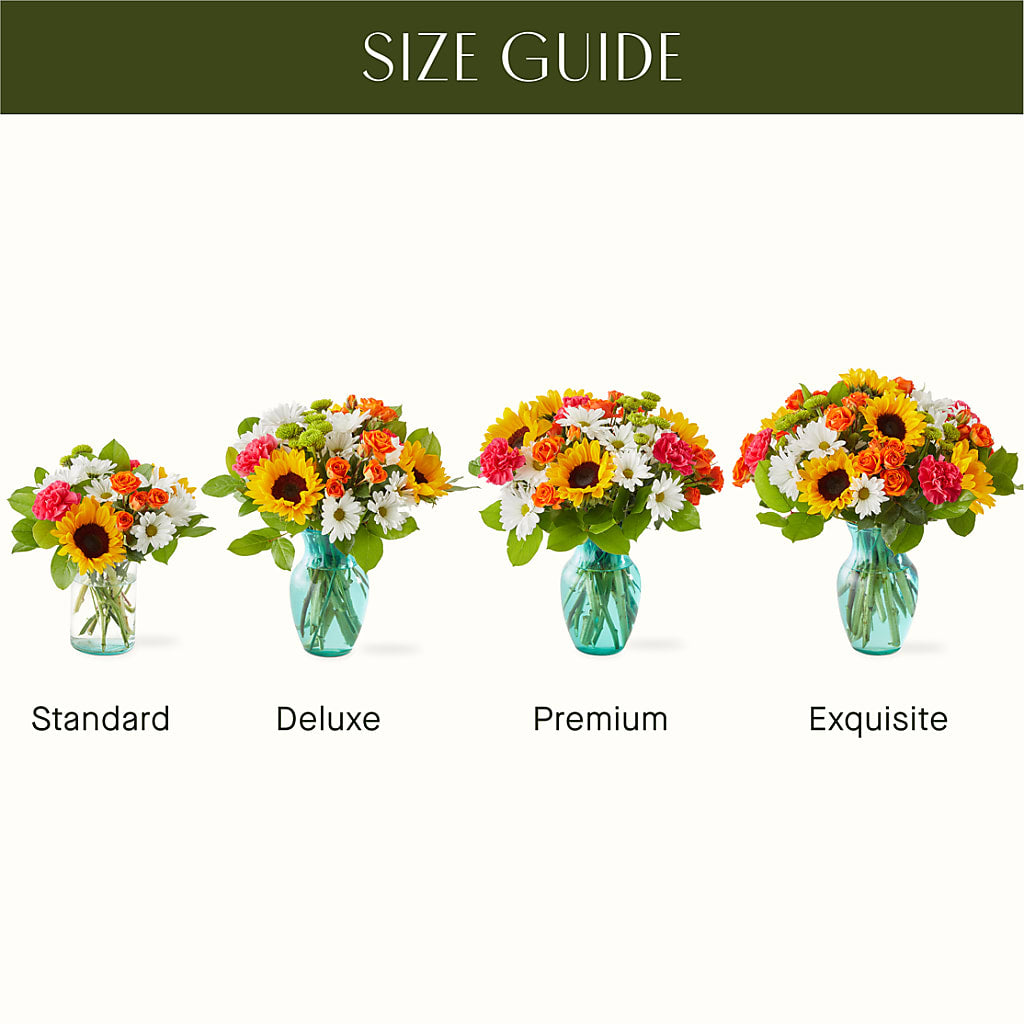 Sun-drenched Blooms Bouquet – FLORAL CREATIONS & GIFTS, Weslaco TX