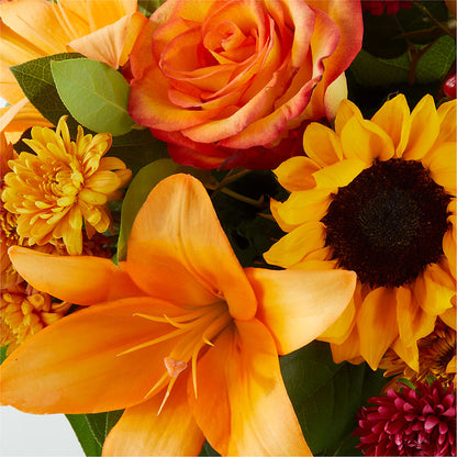 Grateful Centerpiece – FLORAL CREATIONS & GIFTS, Weslaco TX