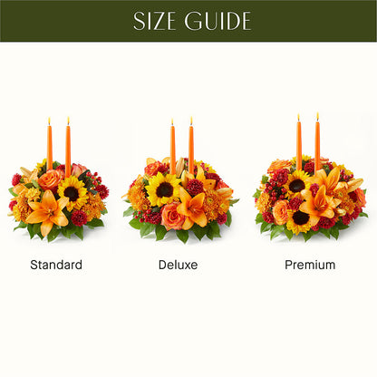 Grateful Centerpiece – FLORAL CREATIONS & GIFTS, Weslaco TX