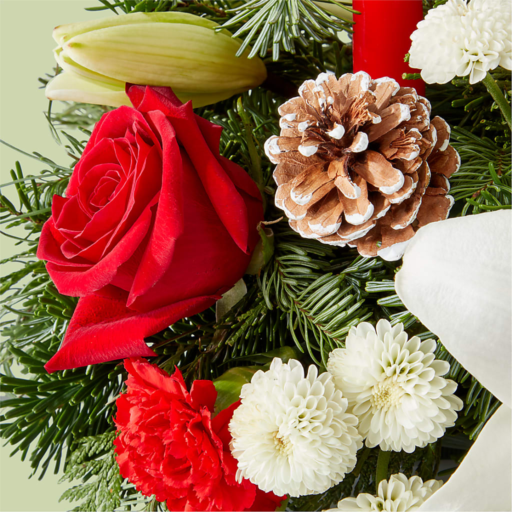 Seasonal Festivities Centerpiece – FLORAL CREATIONS & GIFTS, Weslaco TX