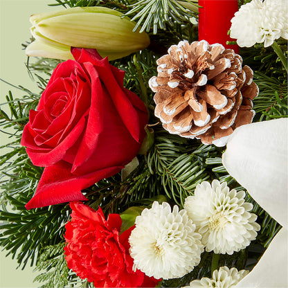 Seasonal Festivities Centerpiece – FLORAL CREATIONS & GIFTS, Weslaco TX