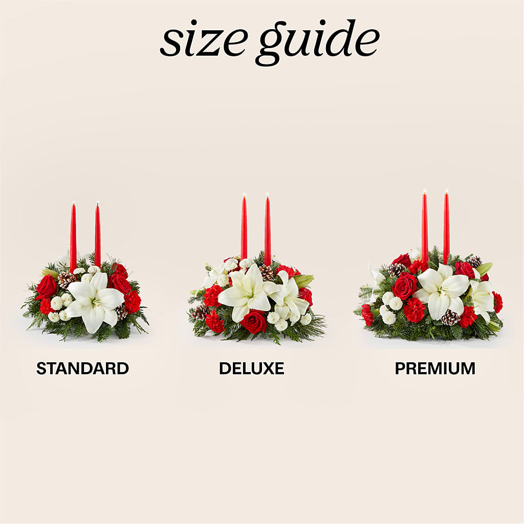 Seasonal Festivities Centerpiece – FLORAL CREATIONS & GIFTS, Weslaco TX