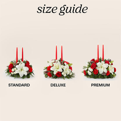 Seasonal Festivities Centerpiece – FLORAL CREATIONS & GIFTS, Weslaco TX
