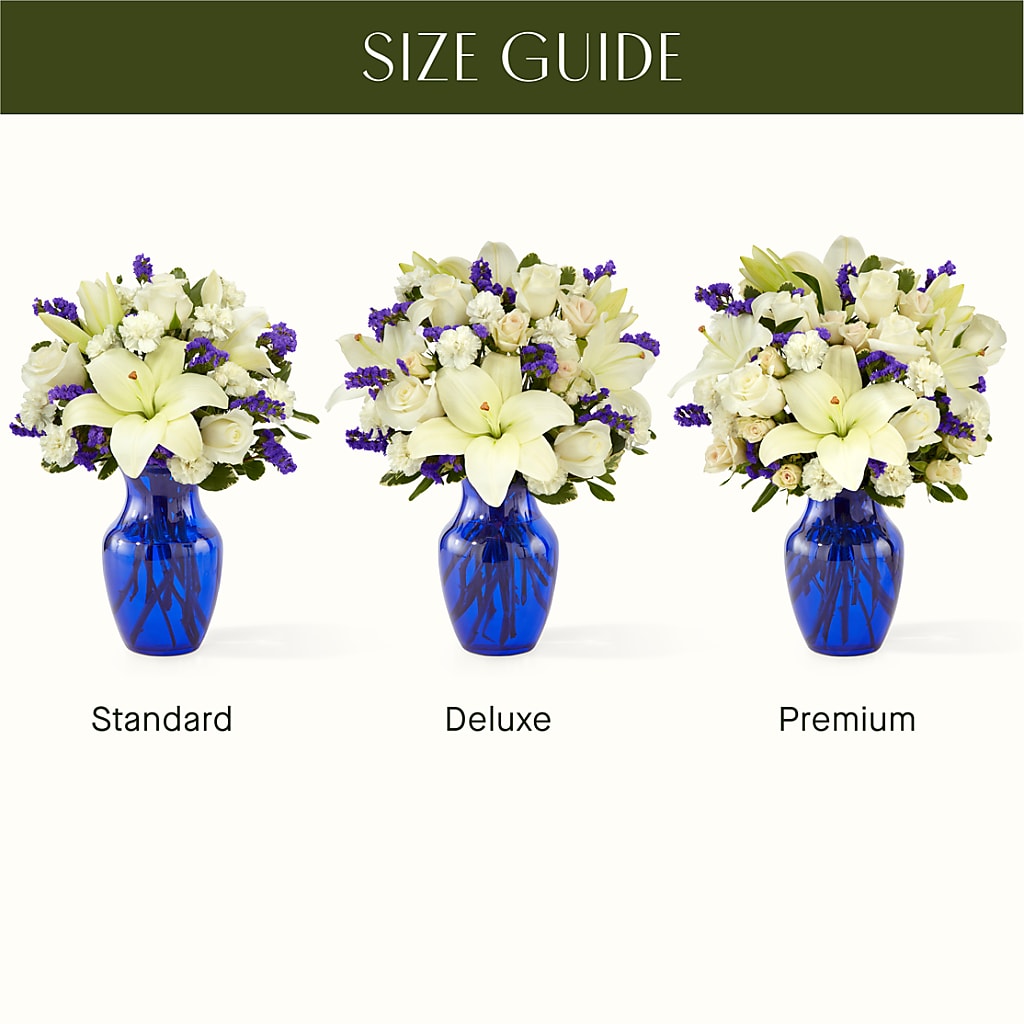 Sapphire Rush Bouquet – FLORAL CREATIONS & GIFTS, Weslaco TX